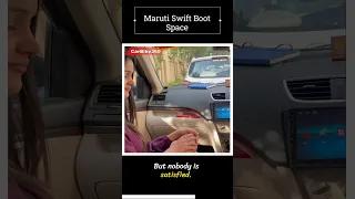 Maruti Suzuki Swift Boot Space || Carbike360