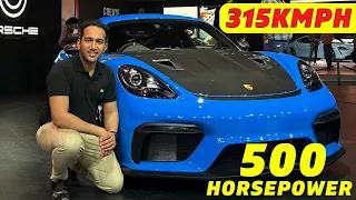 500HP - 315KMPH Top Speed - 0 to 100kmph in 3.4 Seconds | Porsche 718 Cayman GT4 RS ?