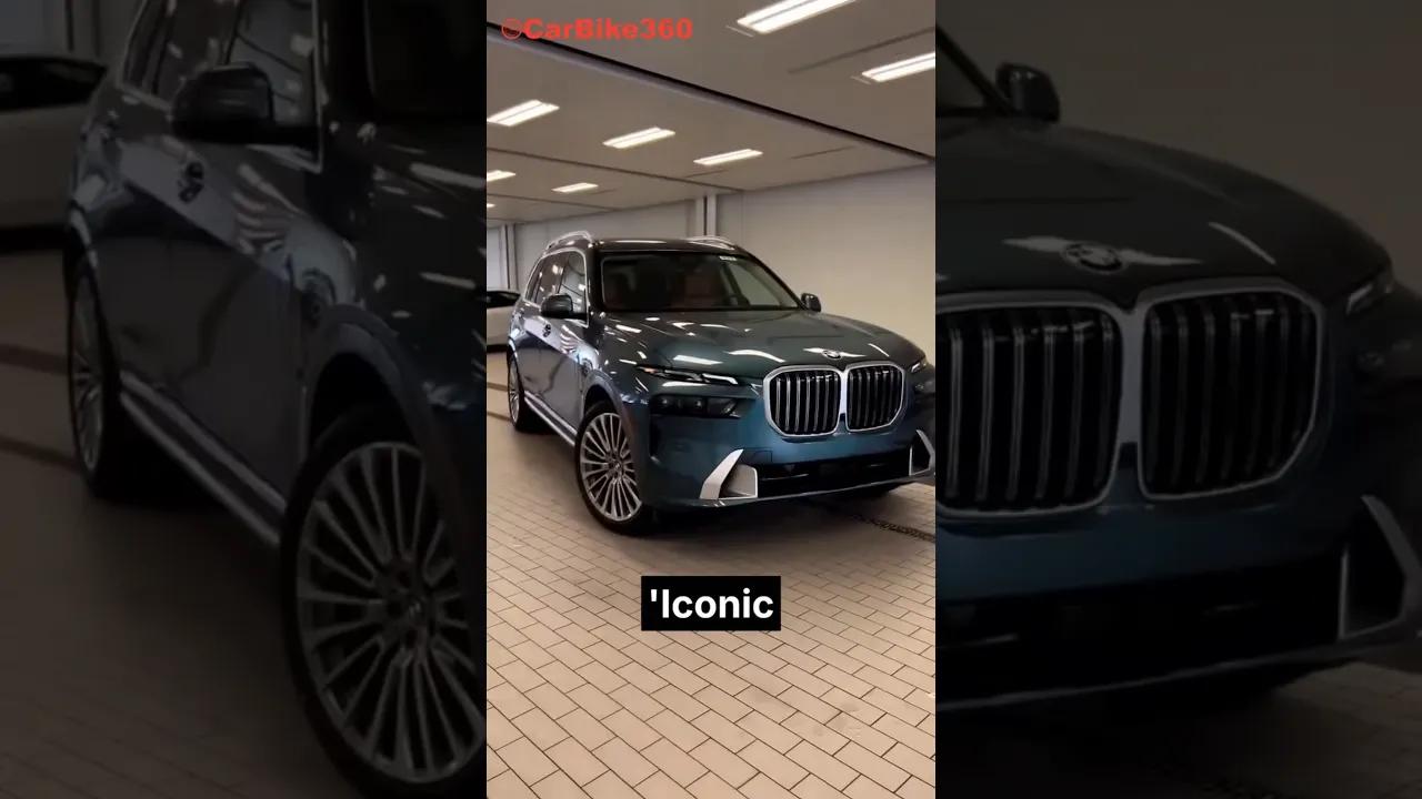 Introducing the BMW X7 : Bold Design , Luxurious Comfort, and Intelligent Innovation