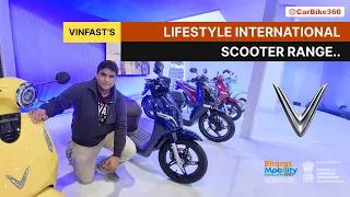 Vinfast Showcases Two-Wheeler Scooters at Bharat Mobility Expo 2025 – A New Era Begins !