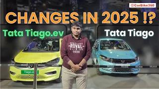 What Has Changed In Tata Tiago & Tiago.ev 2025 ?