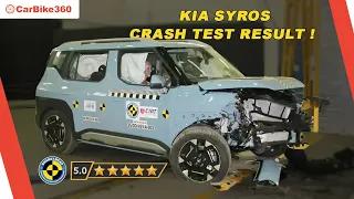 Kia Syros Achieves 5-Star BNCAP Rating : A New Benchmark in SUV Safety !