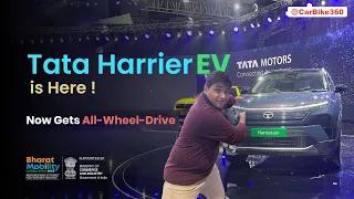 Tata Harrier Gets Electric : Now With All-Wheel-Drivetrain !